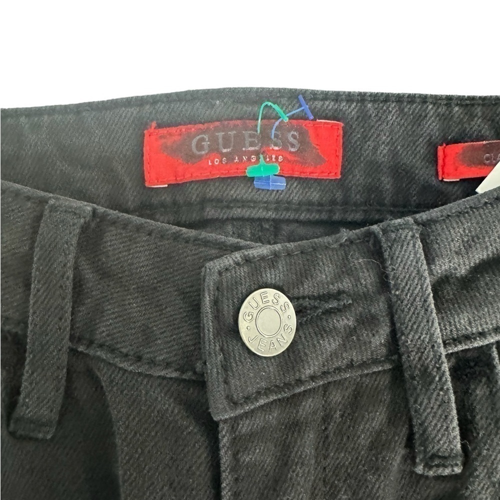 COPY - COPY - Brand new Guess black high waisted jeans size 24 - Picture 2 of 5